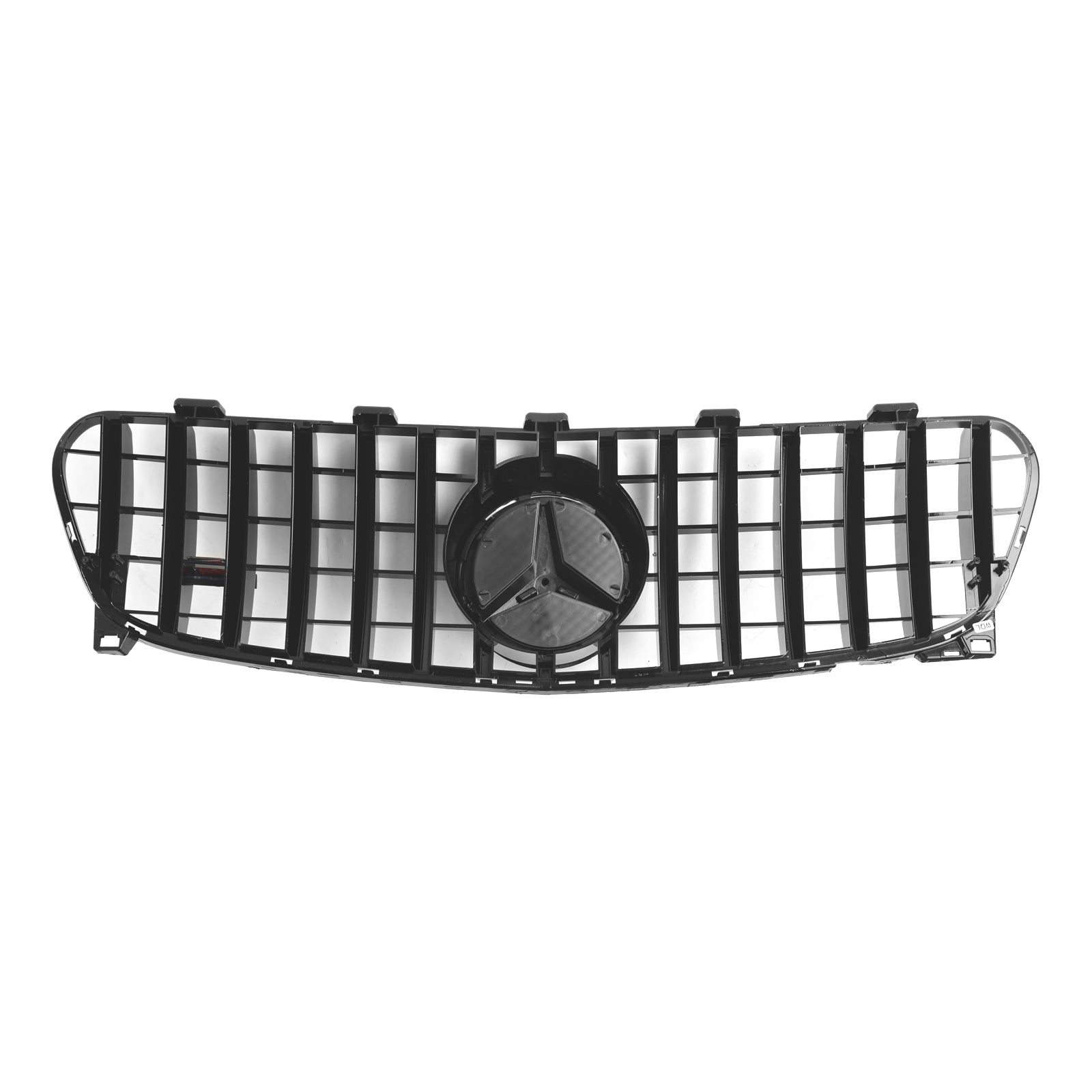 Parrilla delantera para Mercedes Benz GLA W156 X156 2017-2019 estiramiento facial negro
