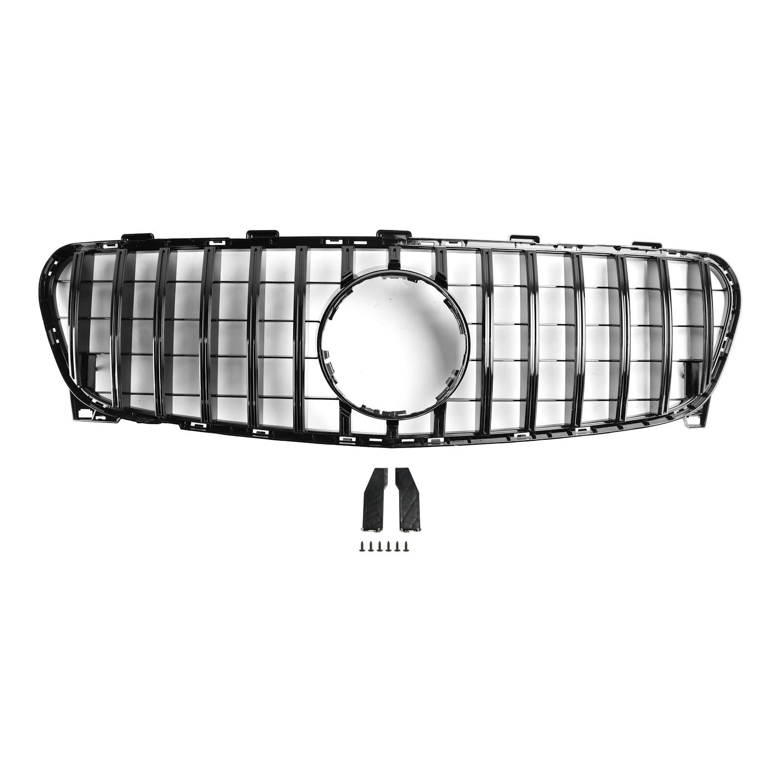 Front Grill Grille Pour Mercedes Benz GLA W156 X156 2017-2019 Facelift Black