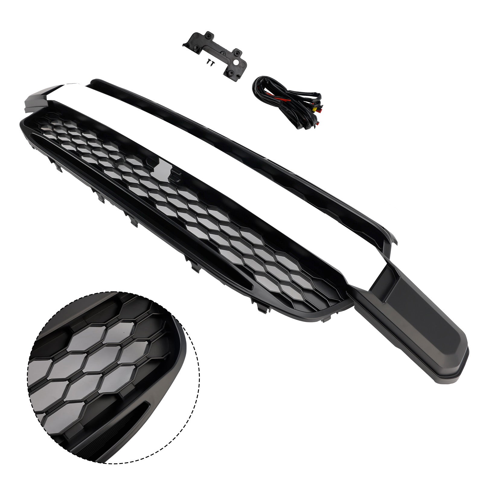 Front Bumper Grill Grille Pour Ford Ranger Everest Next Gen Wildtrak 2023-2024