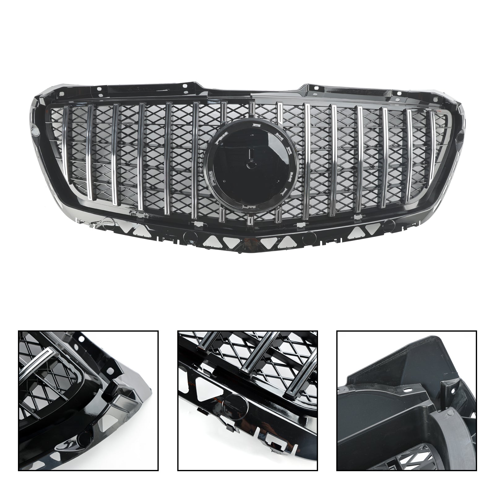 Grille de pare-chocs avant chromée pour Mercedes Benz Sprinter W906 2014-2018