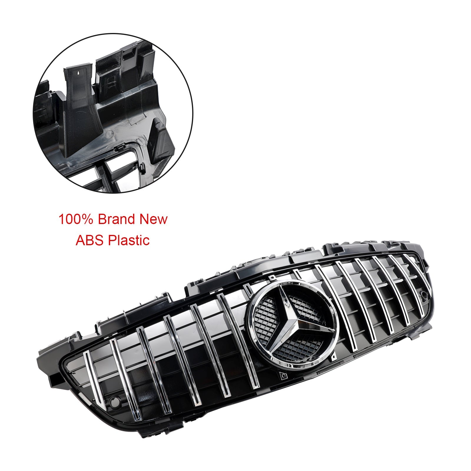 Chrome Front Grille za Mercedes Class SLK R172 SLK55 2011-2016