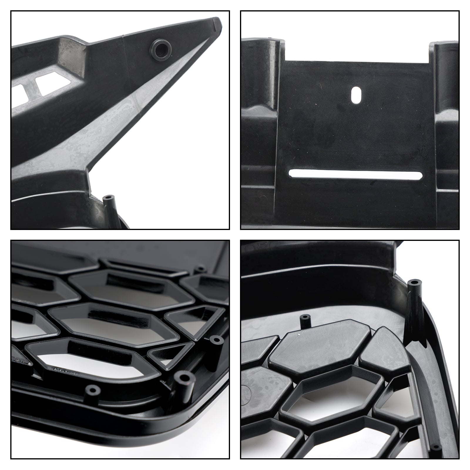 2004 2005 2006 2007 2008 Audi A3/S3 8P RS3 Stijl Honingraat Glans Voorbumper Paddle