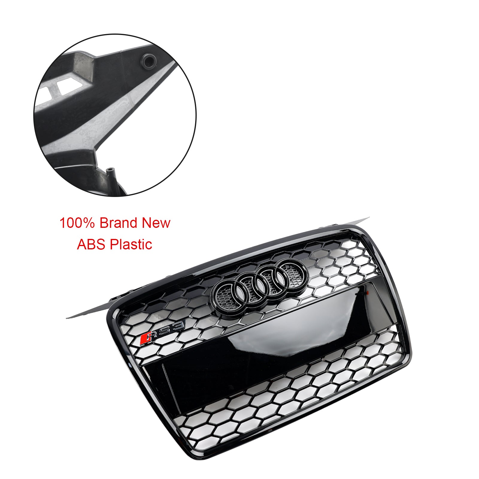 RS3 voor bumpergrillstijl voor Audi A3 8P 2004-2008 8P4853651A