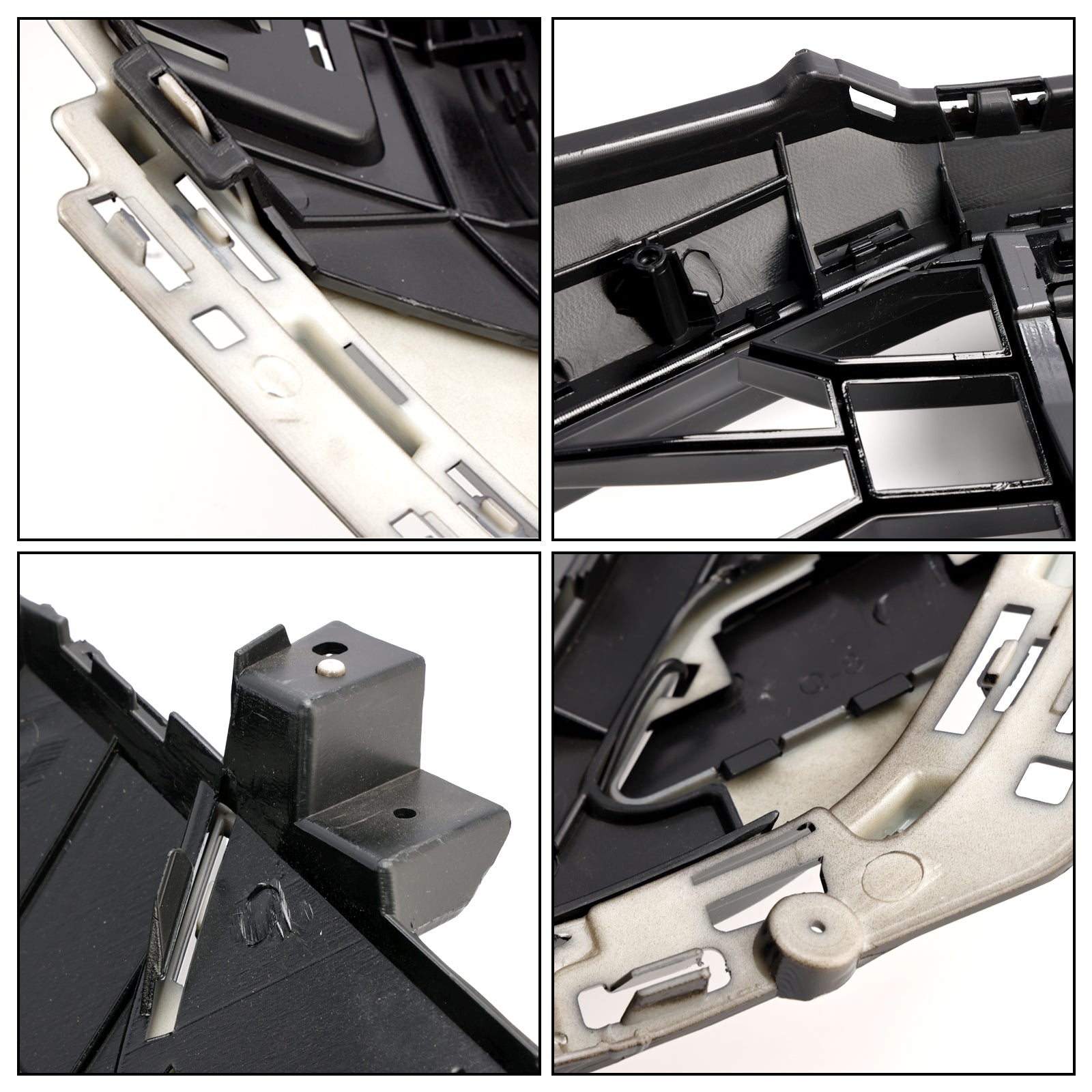 Kiiltävä musta hunajakennotyylinen etusäleikkö Audi Q8/SQ8 RSQ8 2019-2023