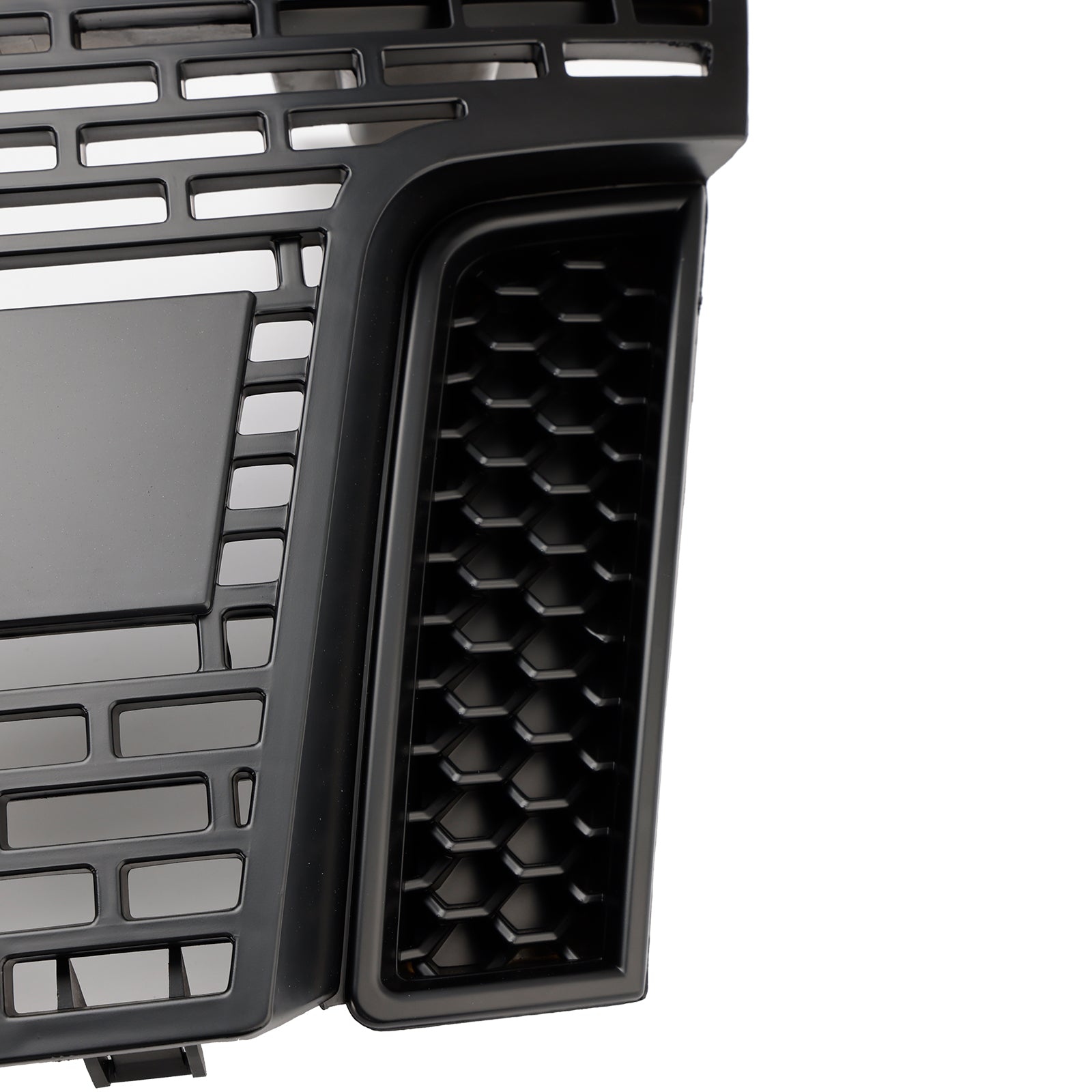 2012-2015 Ford Ranger T6 PX1 Raptor sprednja rešetka, zgornji odbijač, mat črna zamenjava rešetke z LED lučmi