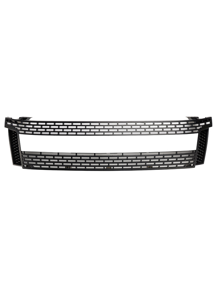 2012-2015 Ford Ranger T6 PX1 Raptor sprednja rešetka, zgornji odbijač, mat črna zamenjava rešetke z LED lučmi