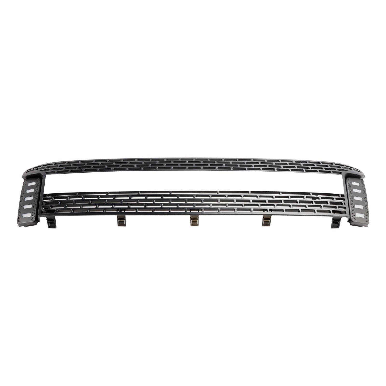 2012-2015 Ford Ranger T6 PX1 Raptor sprednja rešetka, zgornji odbijač, mat črna zamenjava rešetke z LED lučmi