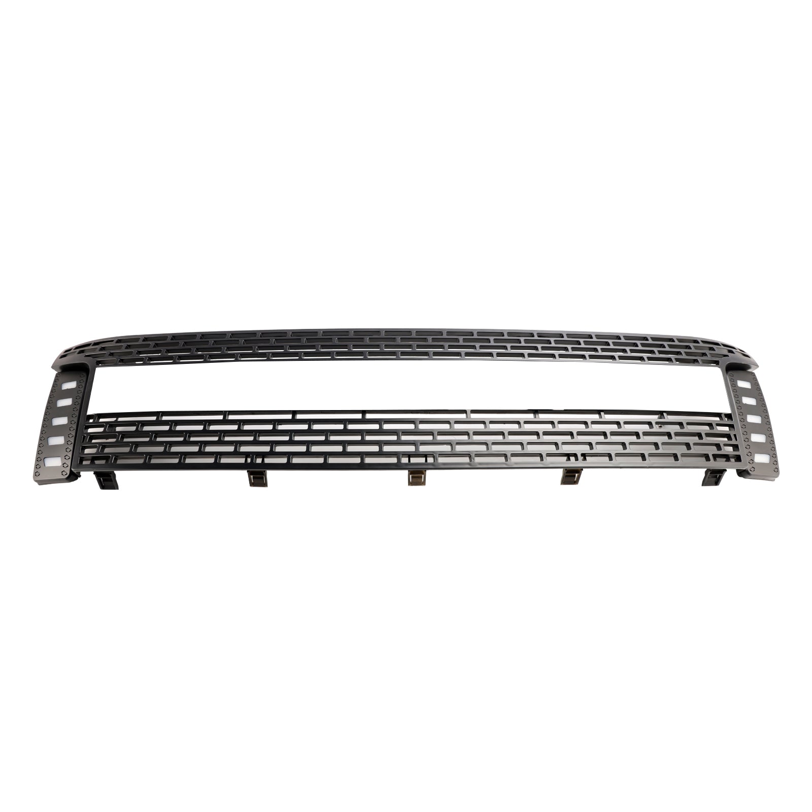 2012-2015 Ford Ranger T6 PX1 Raptor sprednja rešetka, zgornji odbijač, mat črna zamenjava rešetke z LED lučmi
