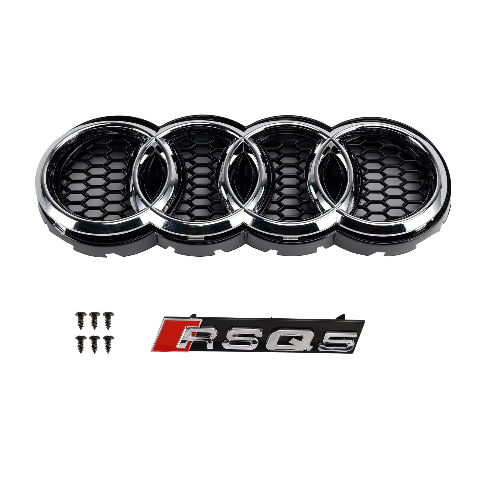 Grille de pare-chocs avant chromée/noire pour Audi Q5 2009-2012 8R0853651B