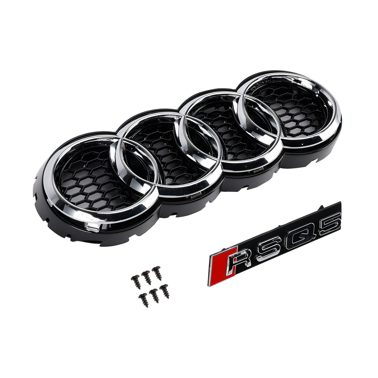 Grille de pare-chocs avant chromée/noire pour Audi Q5 2009-2012 8R0853651B