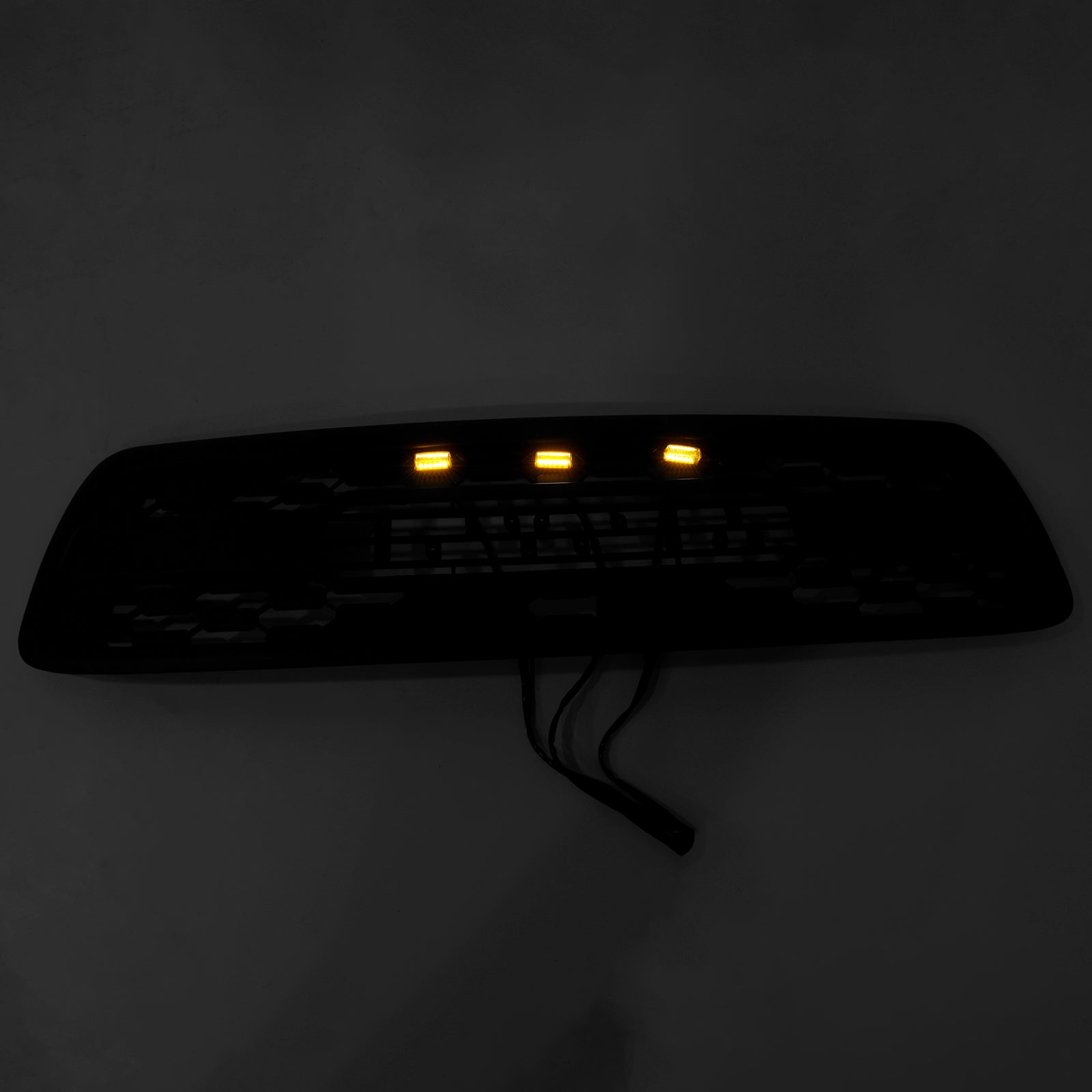 Czarny przedni bumerka dla Toyota Tundra 2000-2002 z LED