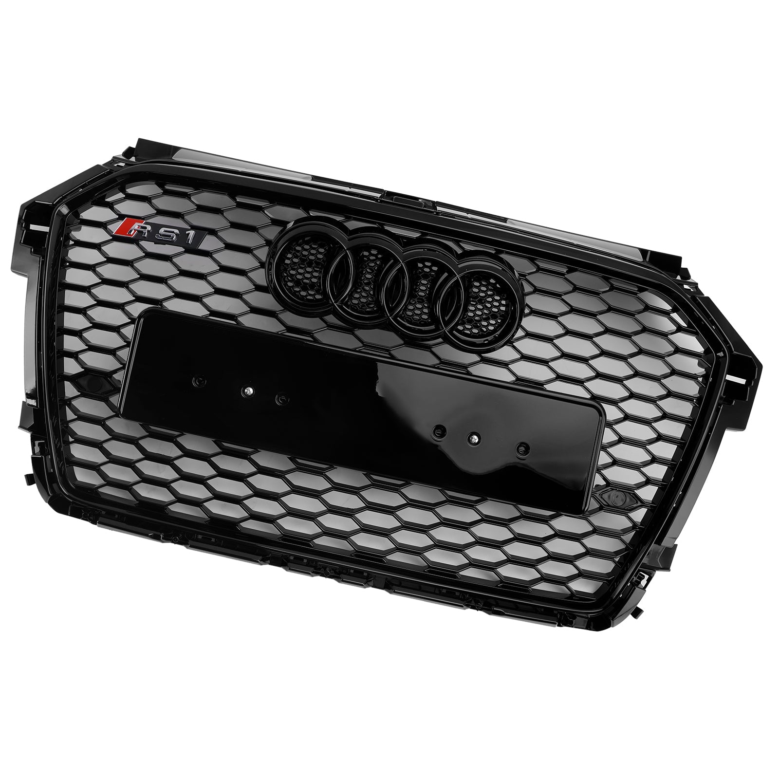 2016-2019 Audi A1 S1 8X Facelift RS Style Grille avant alvéolée noir générique