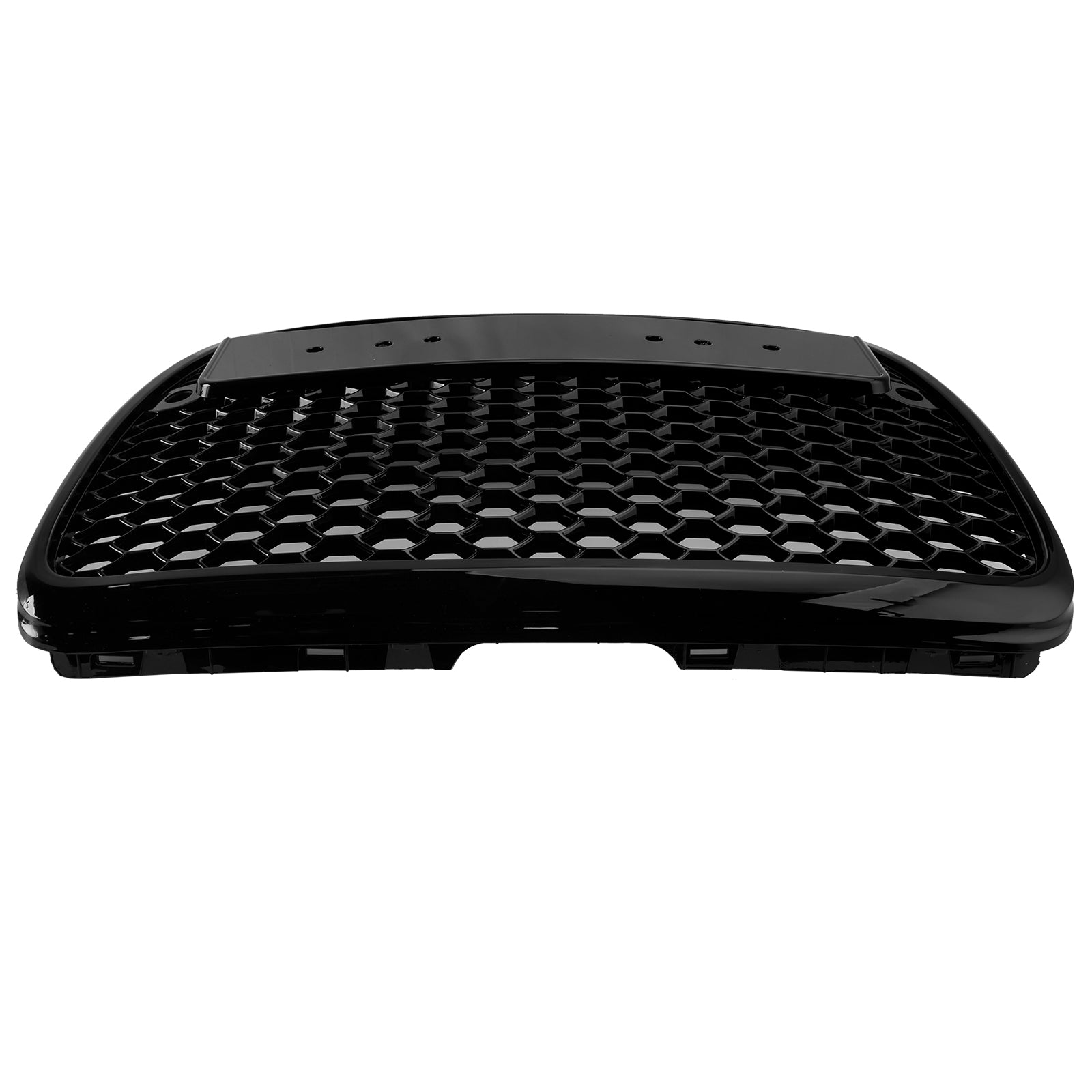 Griglia anteriore a nido d'ape nera per paraurti per Audi A6 C6 pre-restyling (2004-2008)