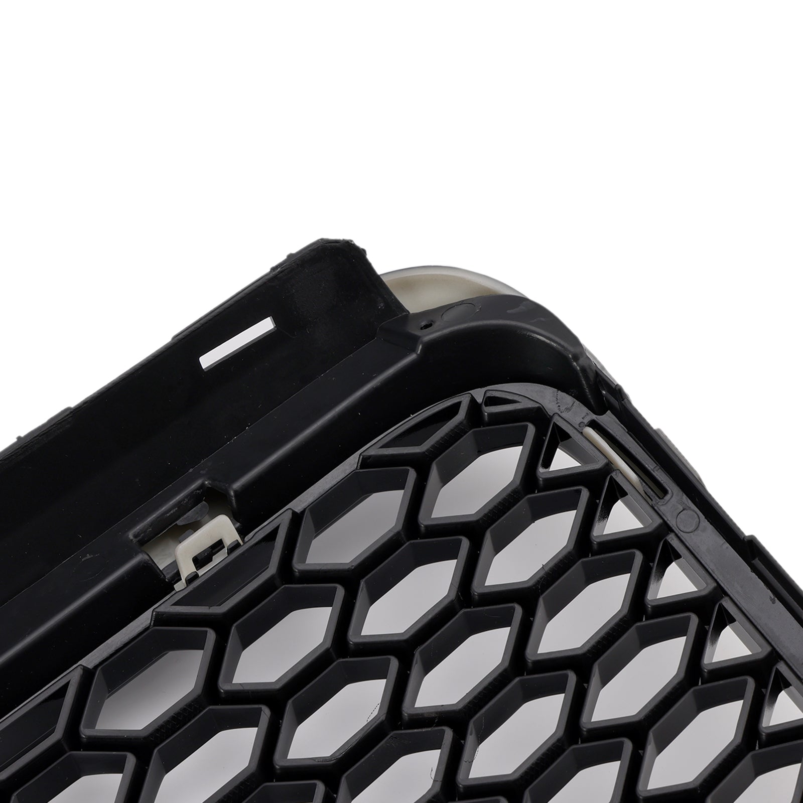 Griglia anteriore a nido d'ape nera per paraurti per Audi A6 C6 pre-restyling (2004-2008)