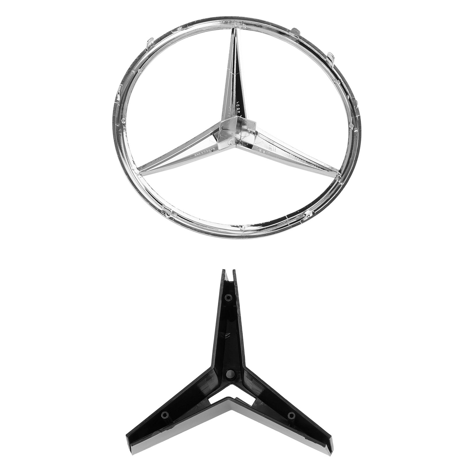 Generična črna kromirana maska sprednjega odbijača za Mercedes Benz W463 1990–2018