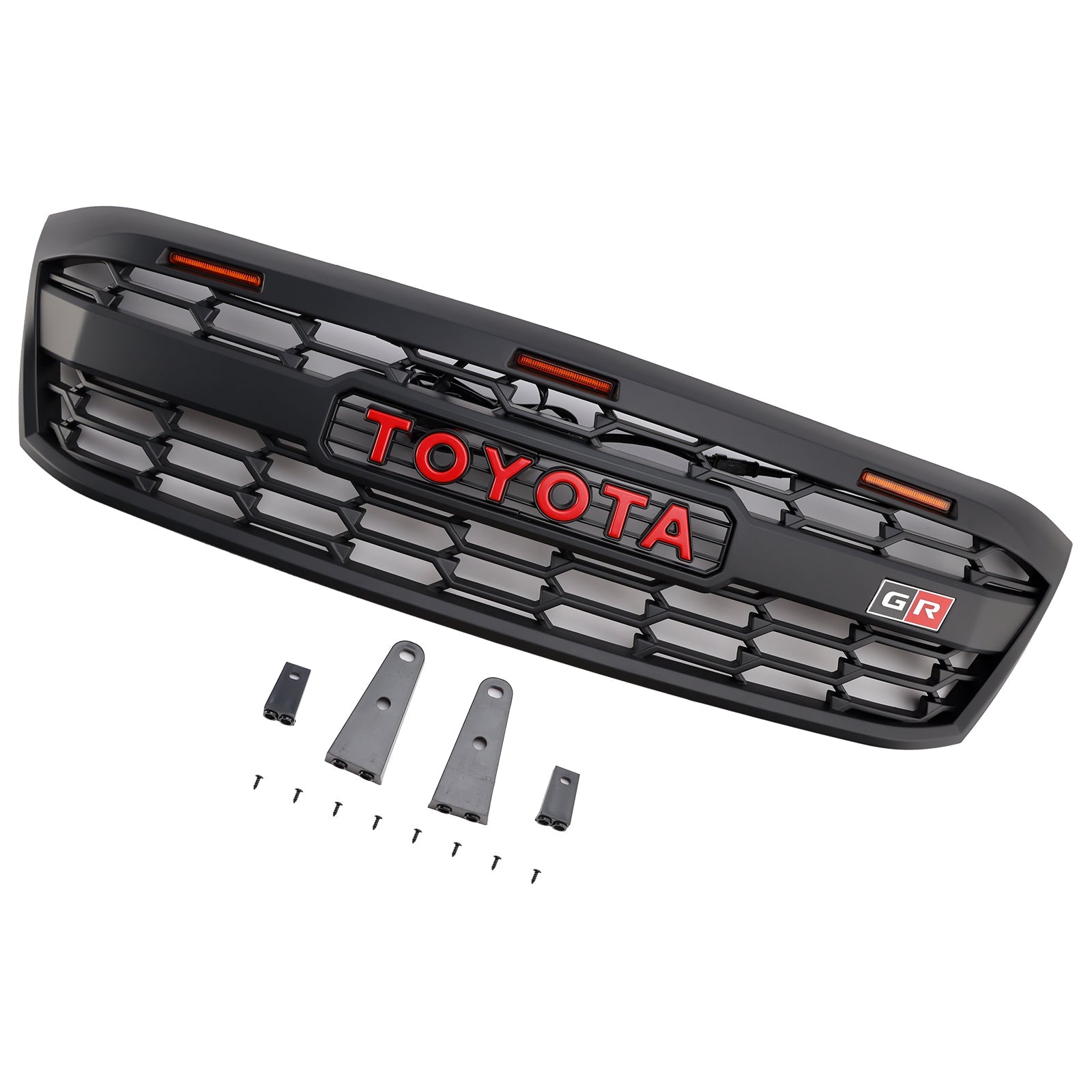 LED-Frontstoßstangengrill im GR-Stil für Toyota Hilux N70 vor dem Facelift 2005–2011
