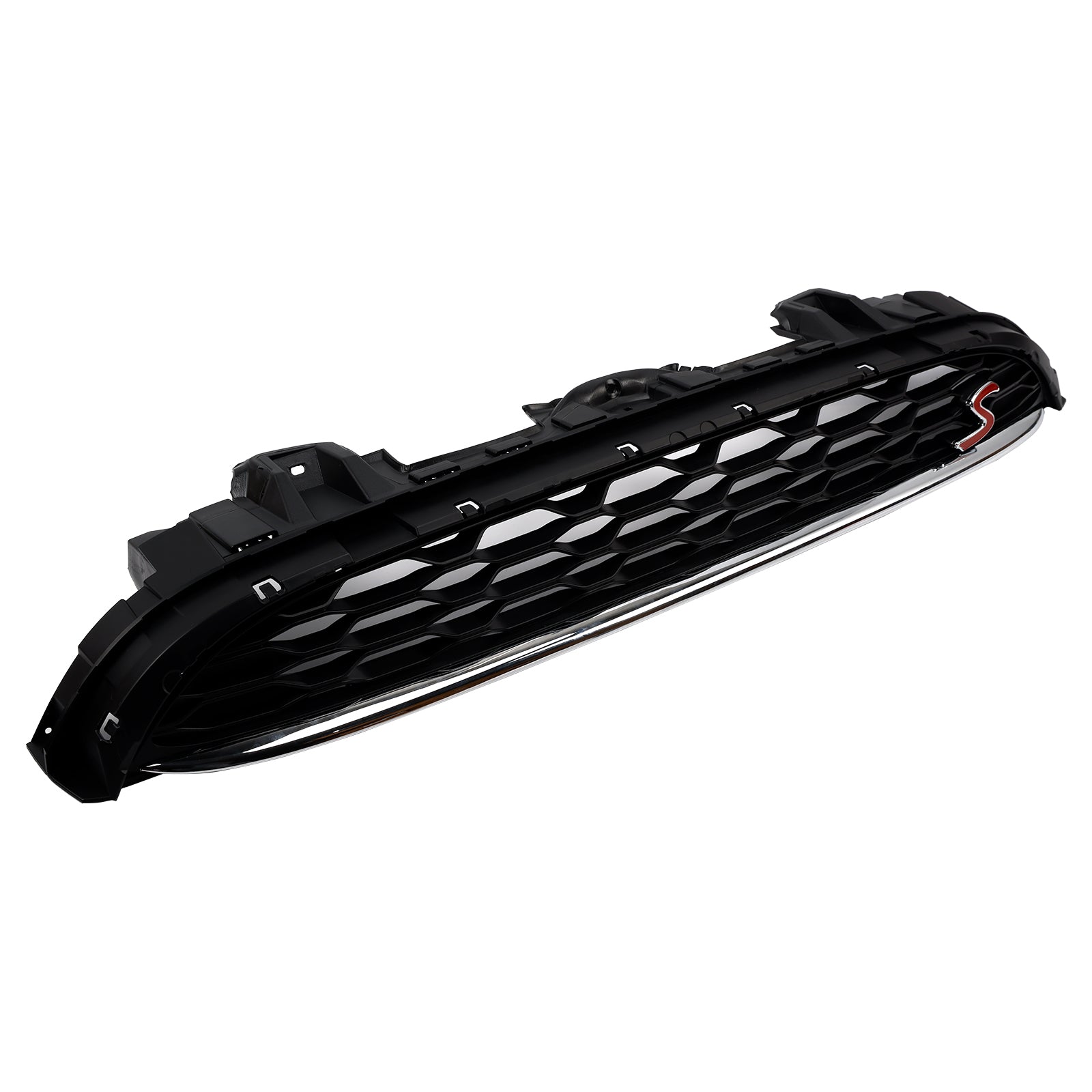 Zwart voorrooster in mesh 51137335528 voor Mini Cooper F55 F56 F57 2014-2021