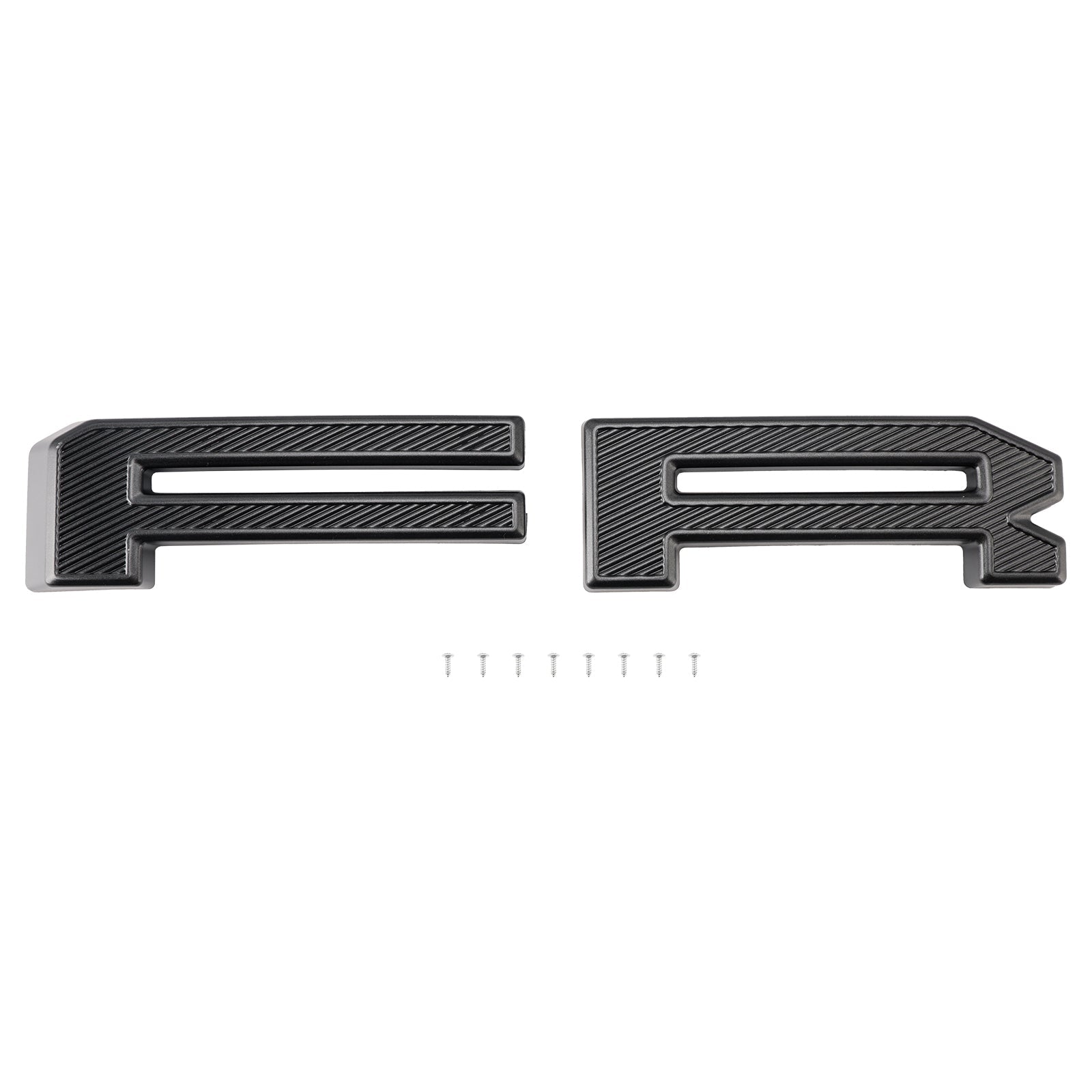 Cuadrícula de parachoques delantero LED negro para Ford F150 2024+