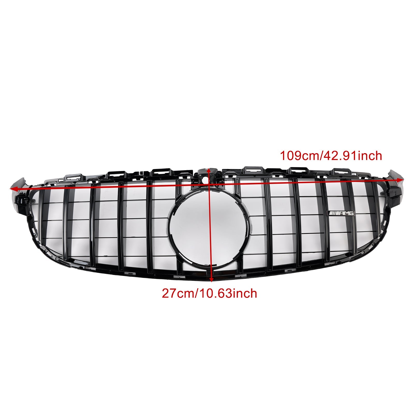 Grille de pare-chocs avant pré-lifting Mercedes Benz W205 C63 2015-2018
