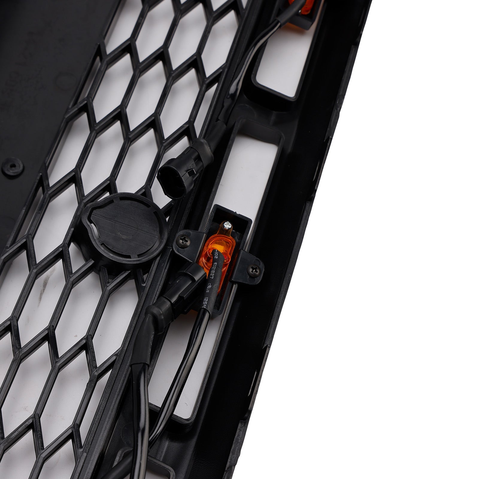 Črna maska sprednjega odbijača za Ford Transit 150, 250, 350 in 350H (2015-2019).