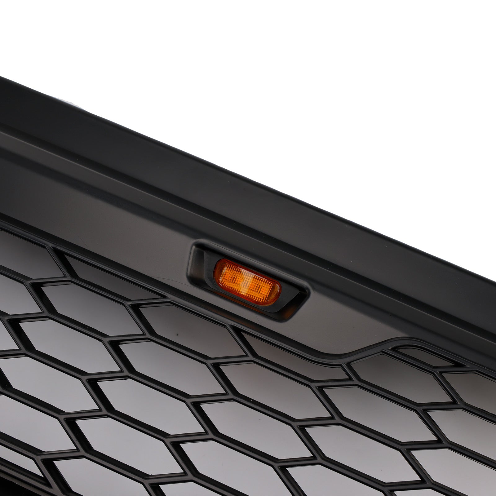 Prozorna črna zgornja rešetka sprednjega odbijača za Ford Explorer 2006-2010