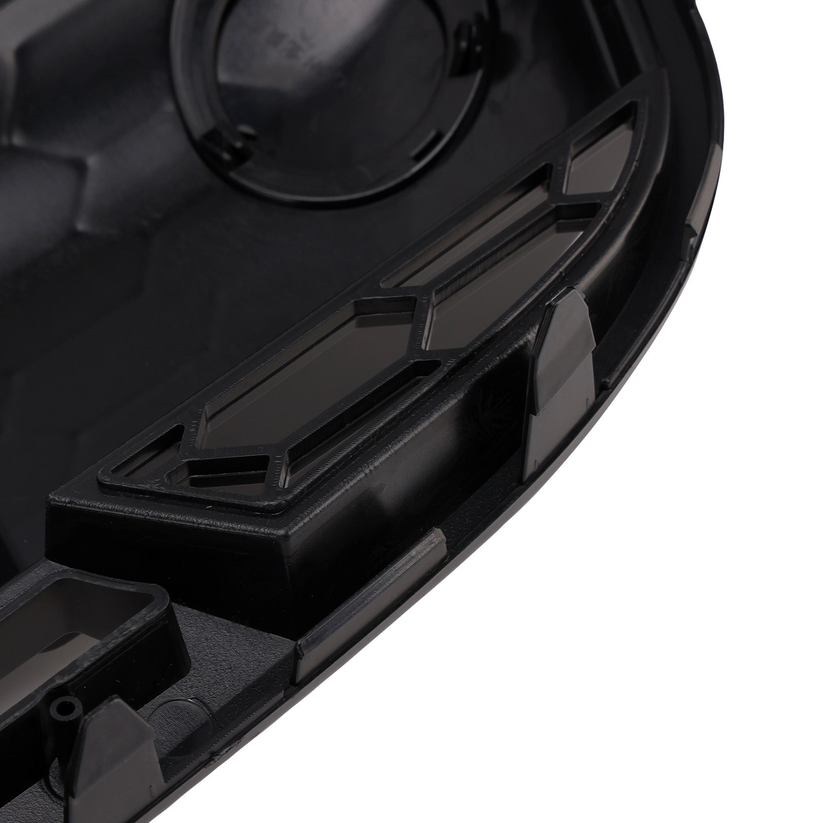 Črna maska sprednjega odbijača z LED za Ford Transit Connect 2014-2018