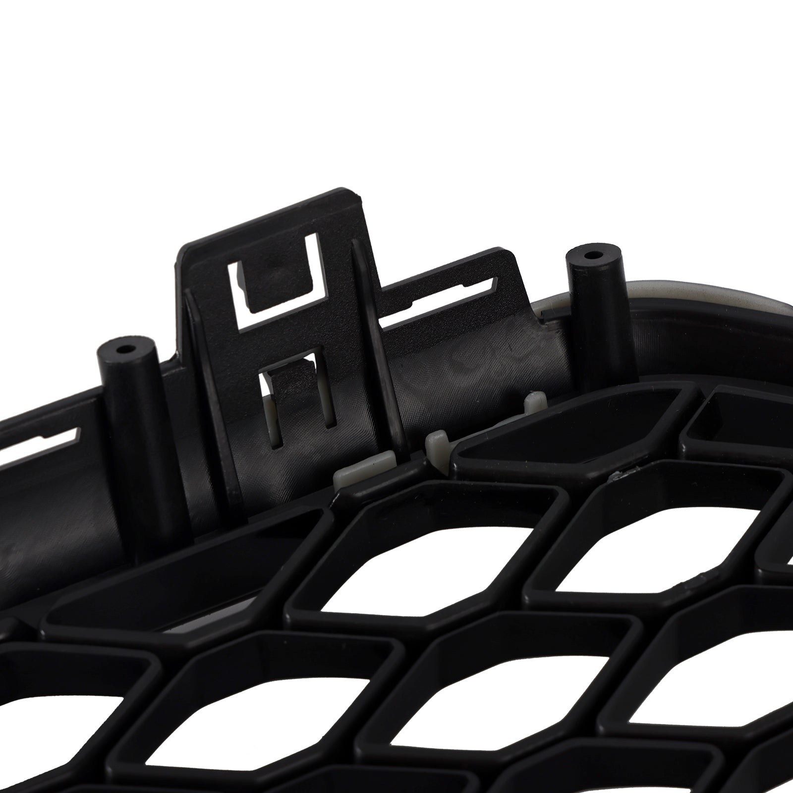 Grille de calandre en nid d'abeille avant de style RS6 pour Audi A6 S6 C7 2016-2018 Noir