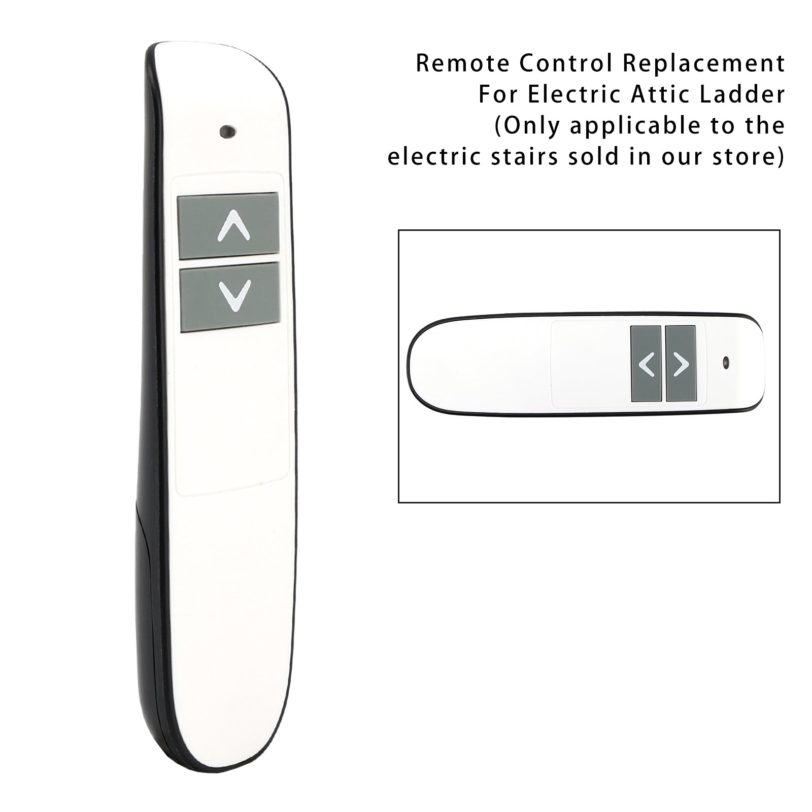 Télécommande de remplacement pour échelle de grenier électrique
