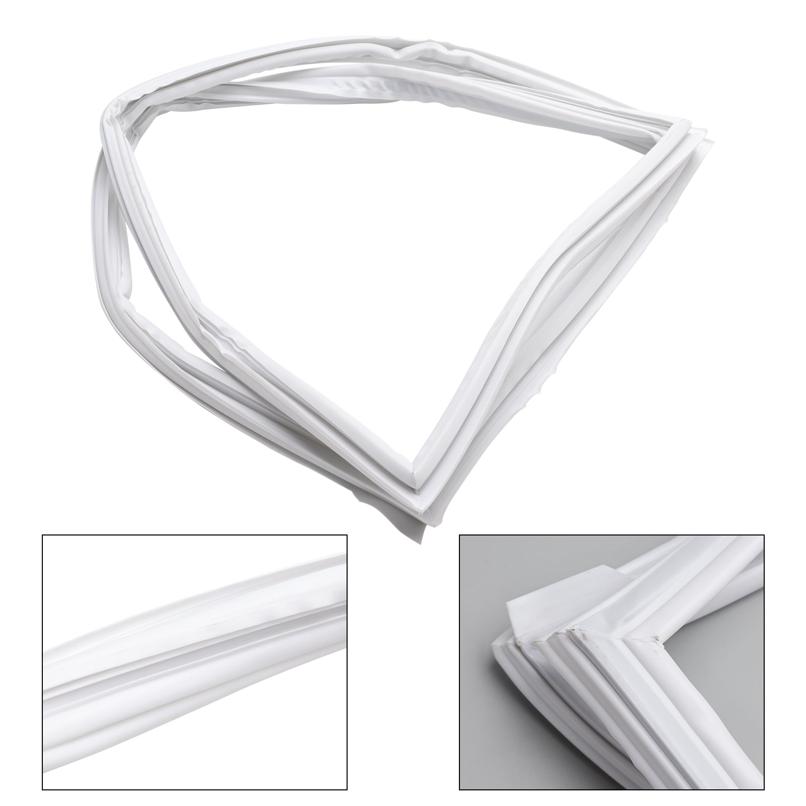 Belo tesnilo na vratih hladilnika W10830189 za Whirlpool Kenmore KitchenAid Maytag