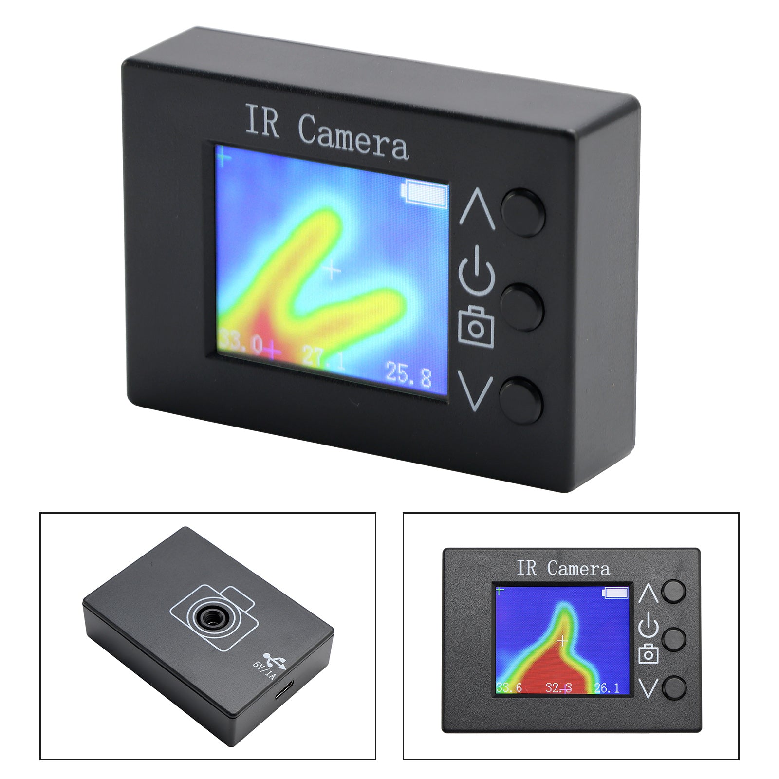 Imageur Thermique MLX90640 1.8" Détection De Capteurs De Température Infrarouge