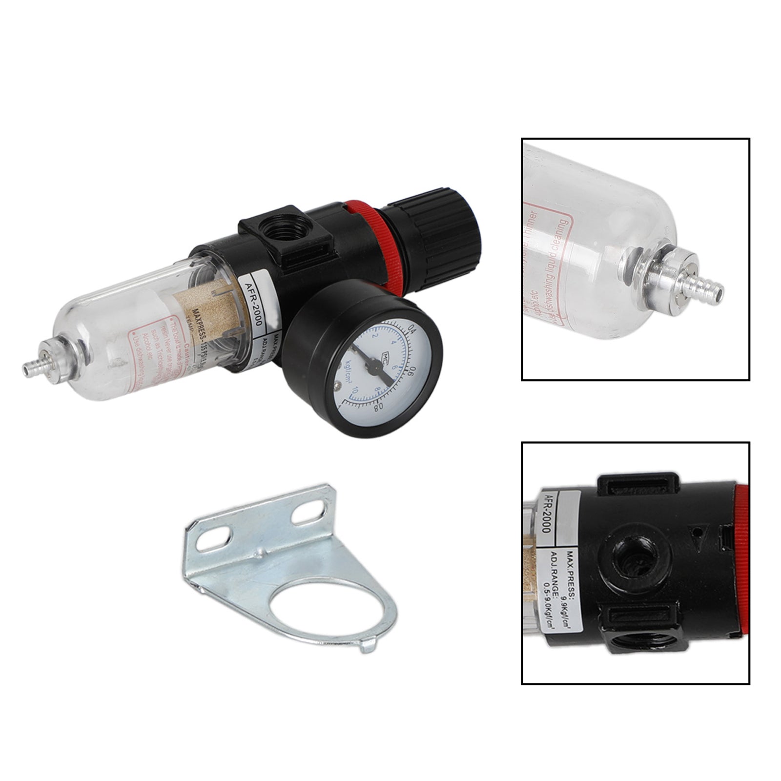 Ilmakompressorin suodatinveden AFR-2000 työkalua 1/4 "W Sääntelymittari