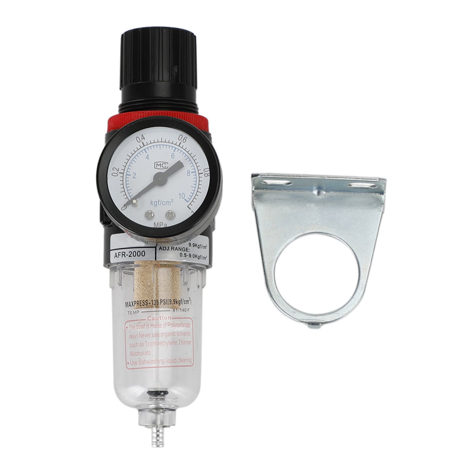 Ilmakompressorin suodatinveden AFR-2000 työkalua 1/4 "W Sääntelymittari