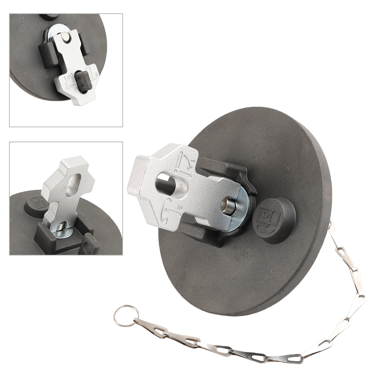 Tappo carburante per Volvo Lock 11118857 A20C A20D A20E A20F A25C A25E A25F A30C A30D