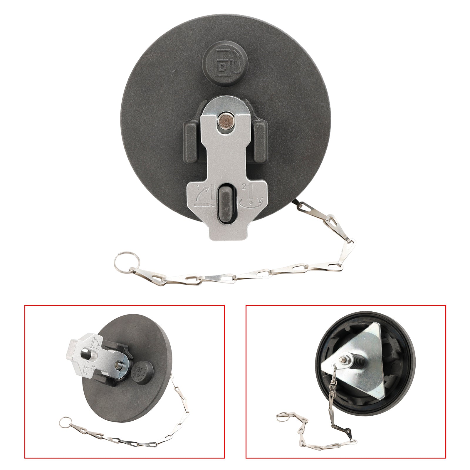 Tappo carburante per Volvo Lock 11118857 A20C A20D A20E A20F A25C A25E A25F A30C A30D