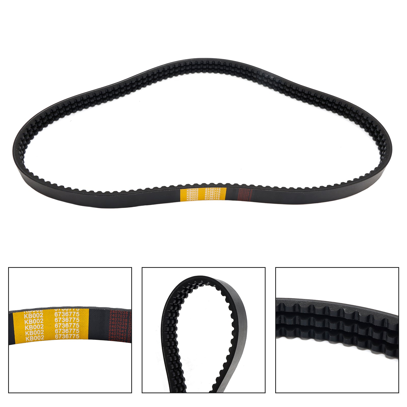 Cinghia di trasmissione 6736775 per pala Bobcat 753 S130 S150 S160 S175 S185 S205 T140