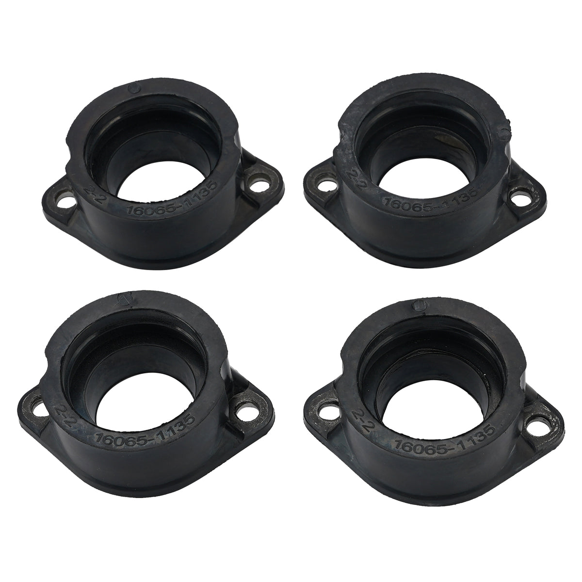 Kit cuffia collettore di aspirazione Kawasaki KZ1000 KZ1100 1981-1982 16065-1135 4 pezzi