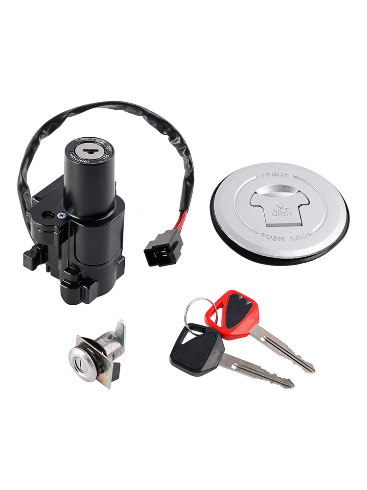 Interruptor de encendido, tapa de combustible, llaves de bloqueo de asiento para Honda FMX650 05-06 CB250 Hornet genérico