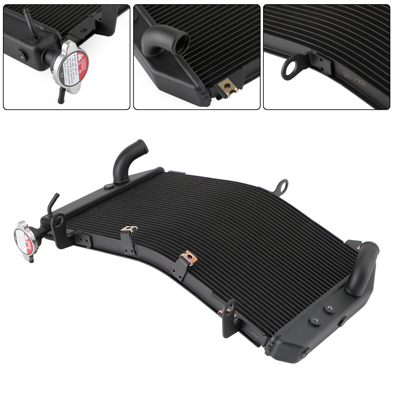 Radiatore di raffreddamento in alluminio per Yamaha YZF R1 R1M R1S 2015-2023