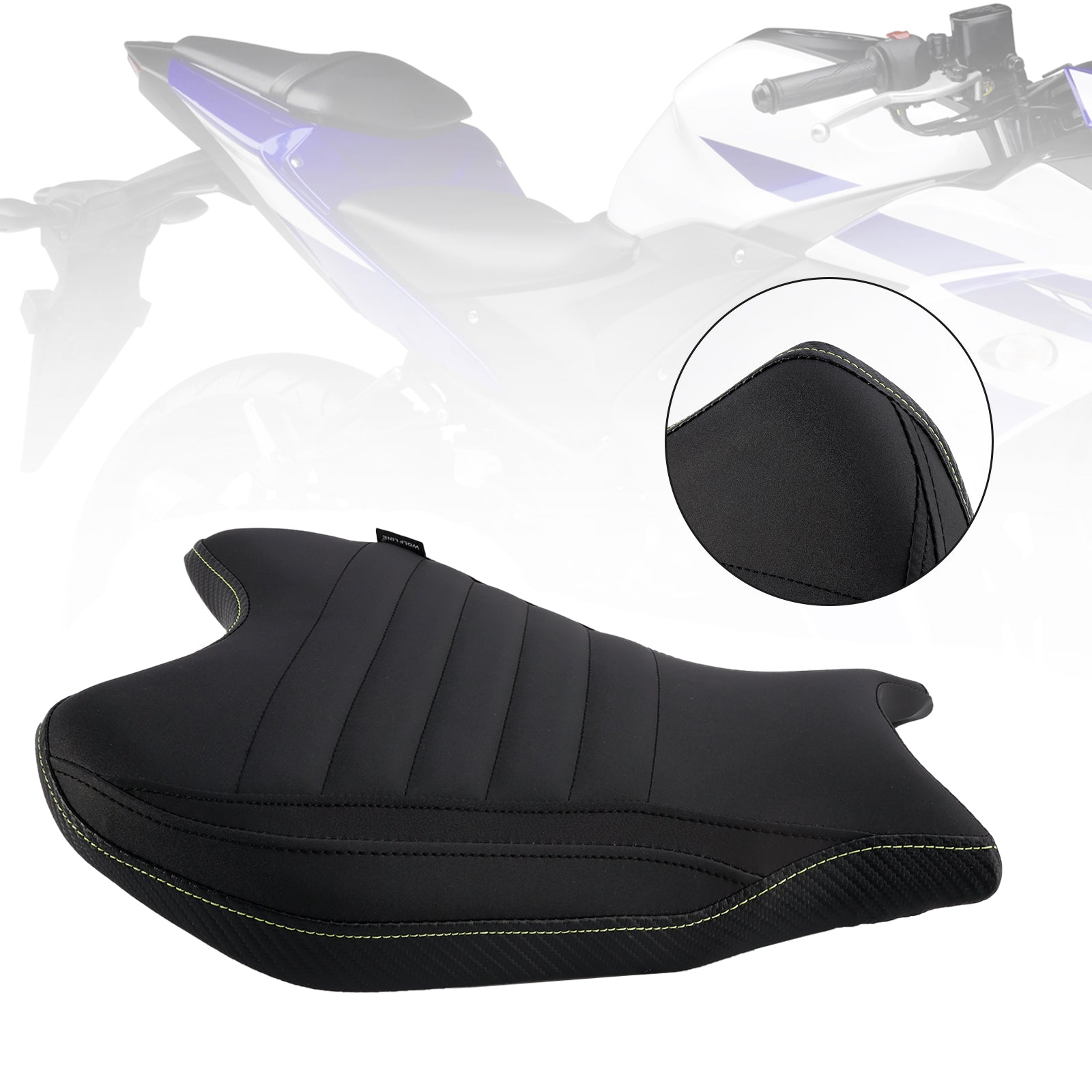 Yamaha Yzf-R7 Yzf R7 2021-2022 Vordersitz Raider Pu Kissen