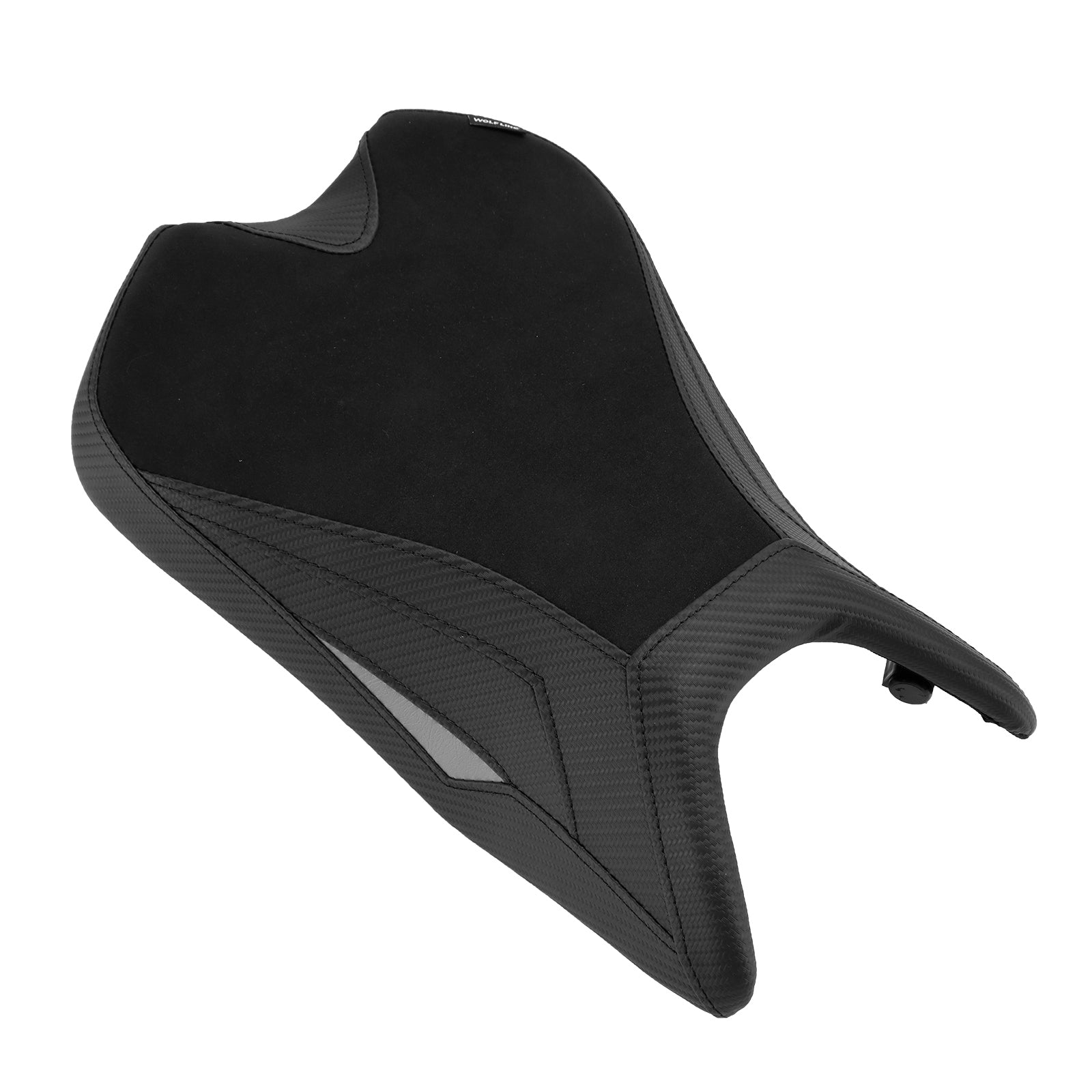 Cuscino sedile anteriore conducente Black Raider per Aprilia RS457 (2024-2025).