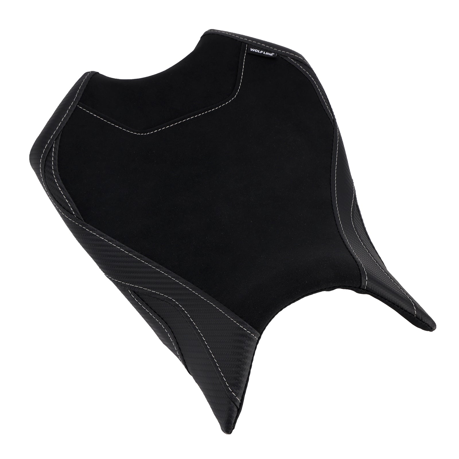 Coussin inférieur de siège conducteur Raider noir pour Honda CBR250RR (2017-2025).