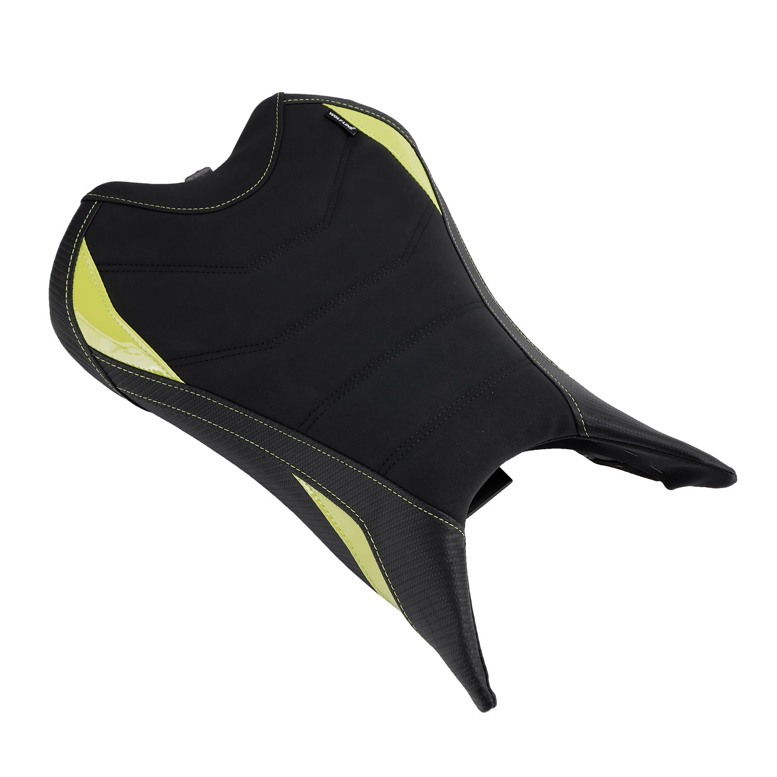 Coussin de siège conducteur avant Raider rouge pour Street Triple 765R/RS (2023-2025).