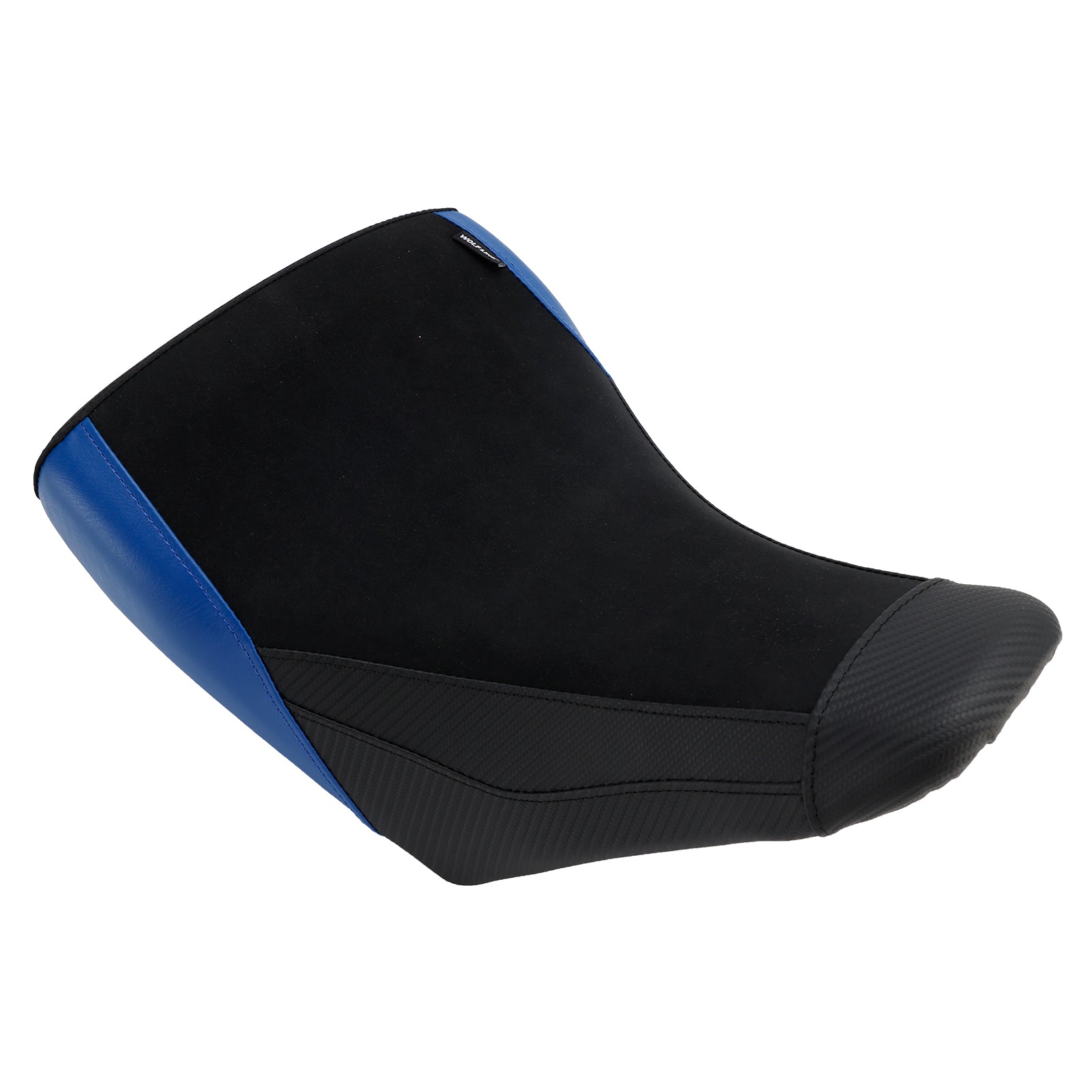 Rdeče-rumen sovoznikov sedež Raider za Suzuki V-Strom DL1050 (2023-2025).