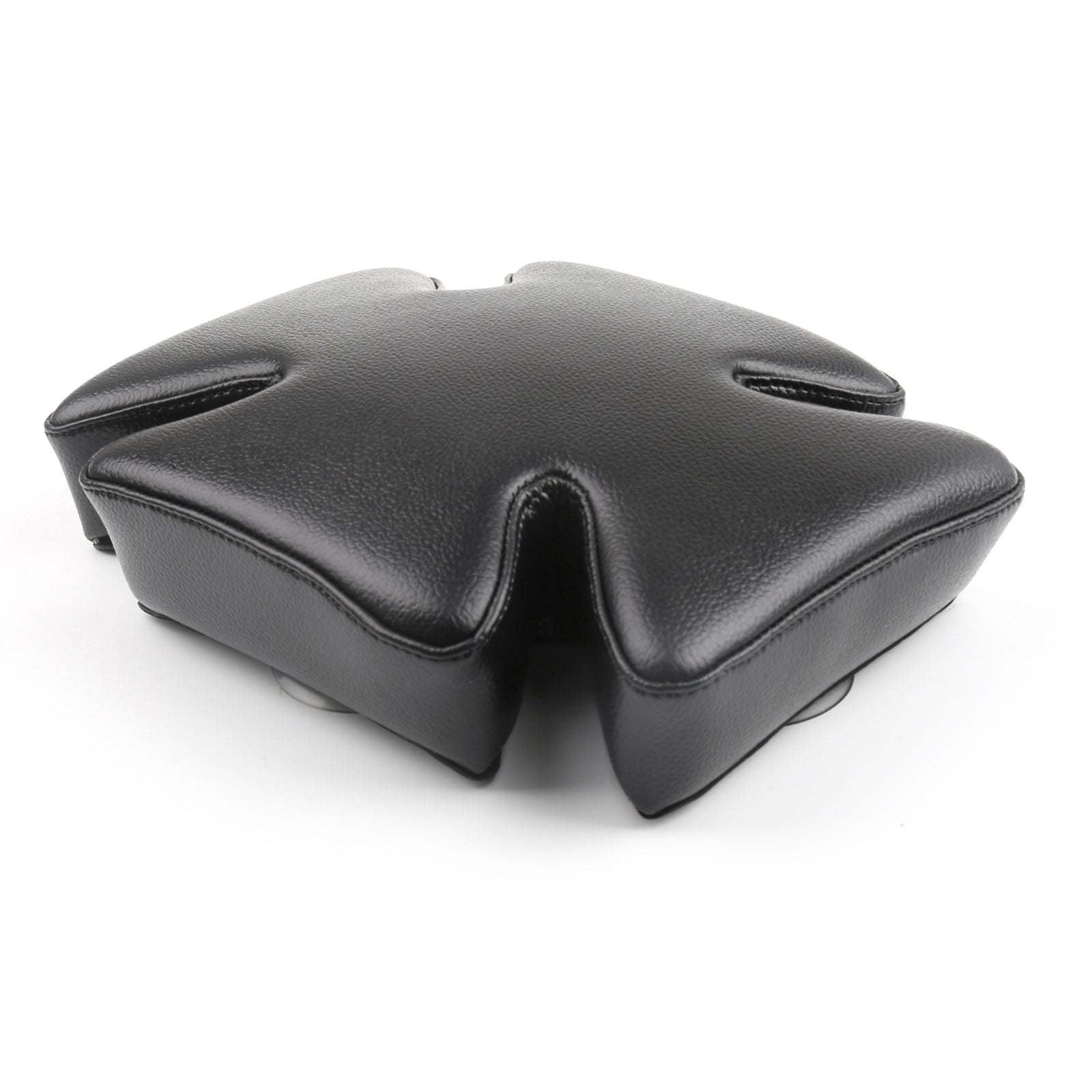 Czarna podkładka poprzeczna siedzenia pasażera z 5 przyssawkami do niestandardowego Chopper Dyna Generic