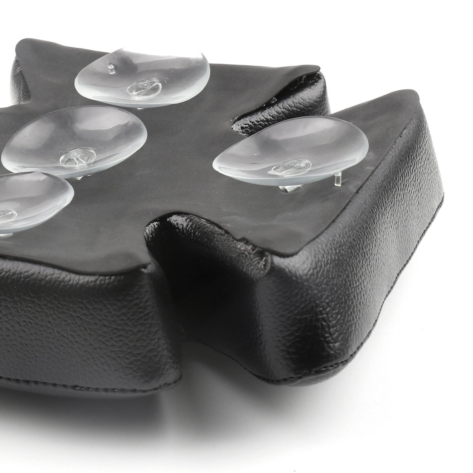 Nero Sedile Passeggero Cross Pad 5 Ventose per Custom Chopper Dyna Generic