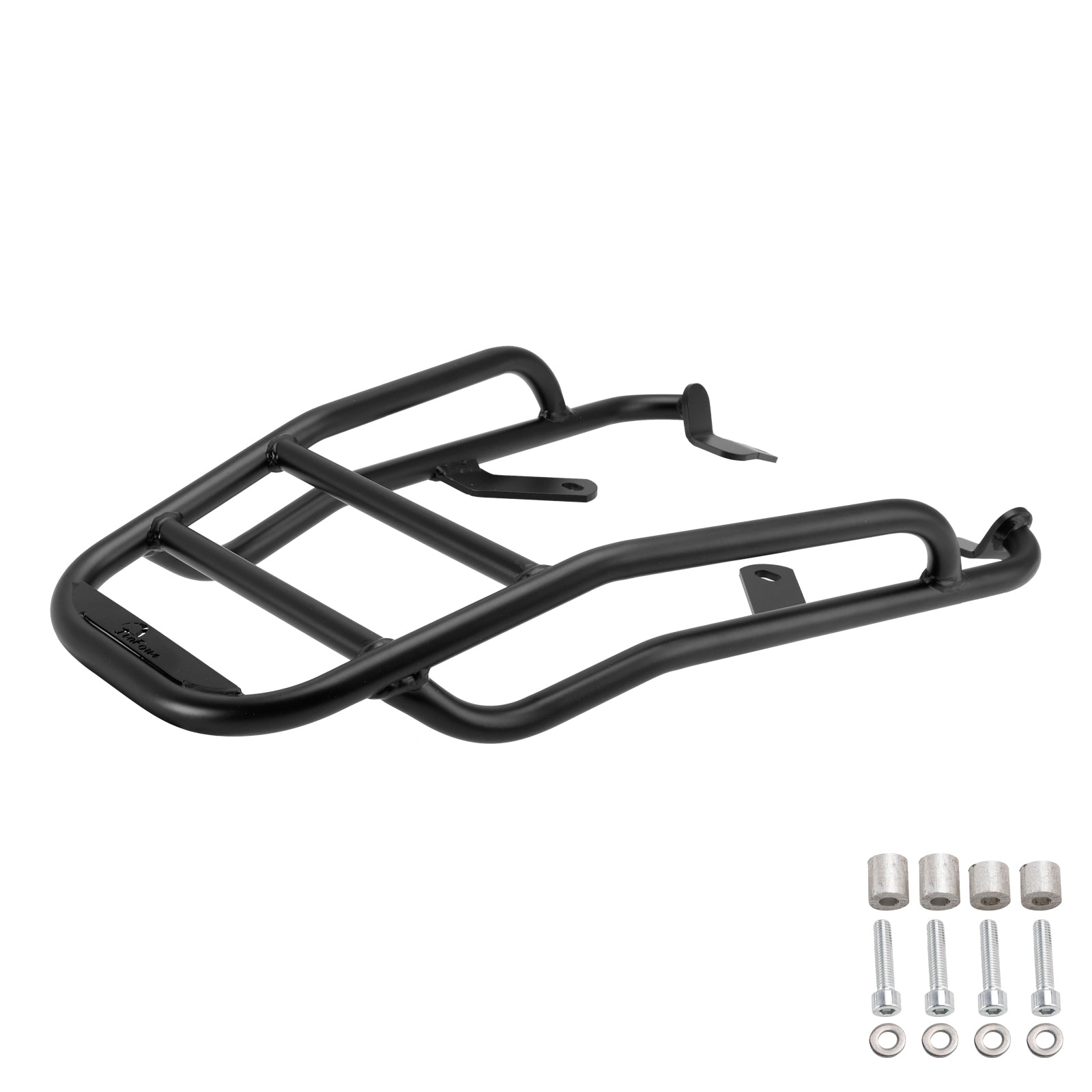 Matt czarny tylny bagaż BMW R 12 Ninet (2024-2025) - stal - nowa