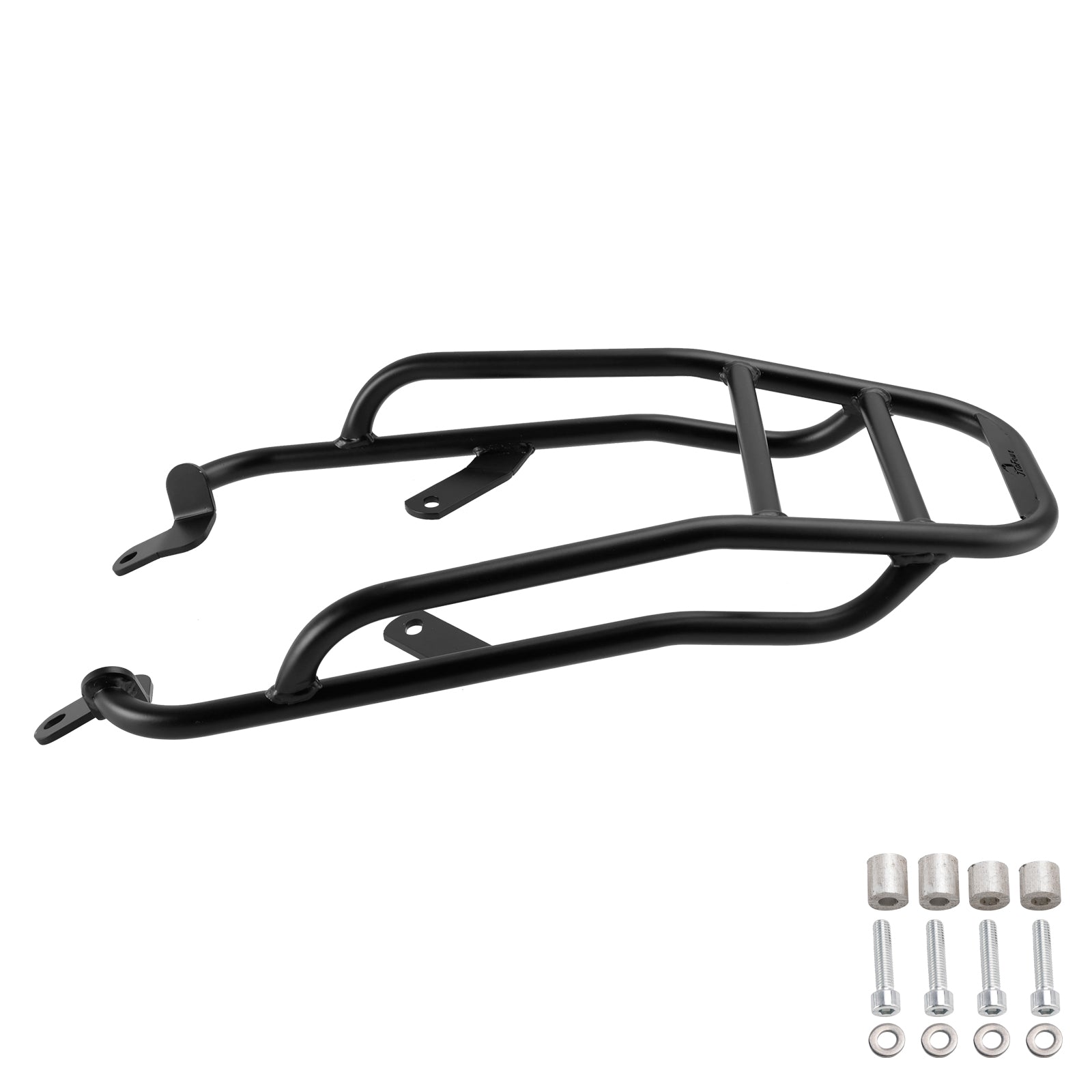 Matt czarny tylny bagaż BMW R 12 Ninet (2024-2025) - stal - nowa