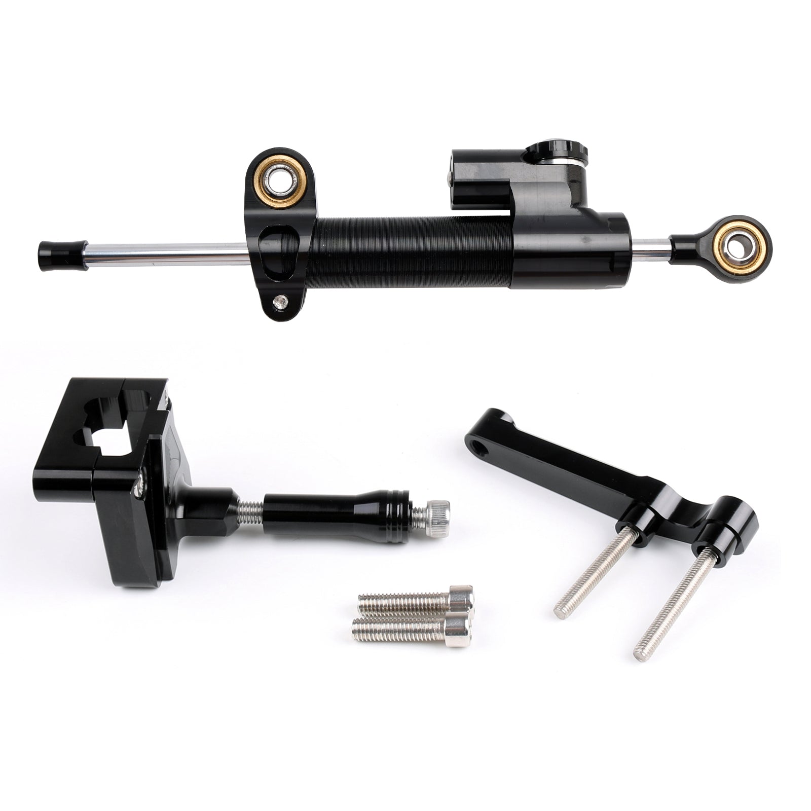Stabilizzatore di ammortizzatore di direzione per Kawasaki Ninja 250 EX250 2008-2012 Generico