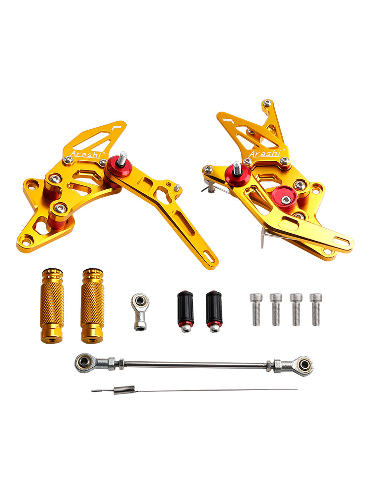 Commandes reculées Repose-pieds arrière réglables pour Suzuki GSXR1300 GSXR 1300 1999-2007 générique