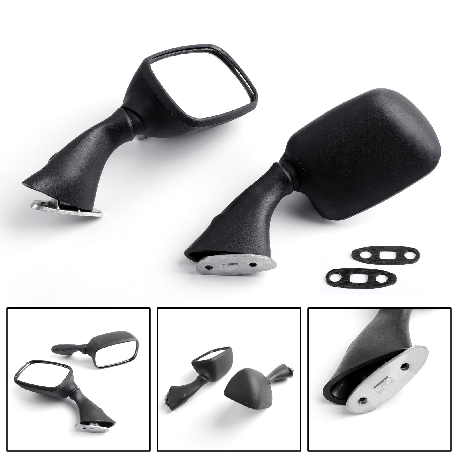 Spiegels Suzuki GSXR 1000 2001-2002 Zwart Generiek